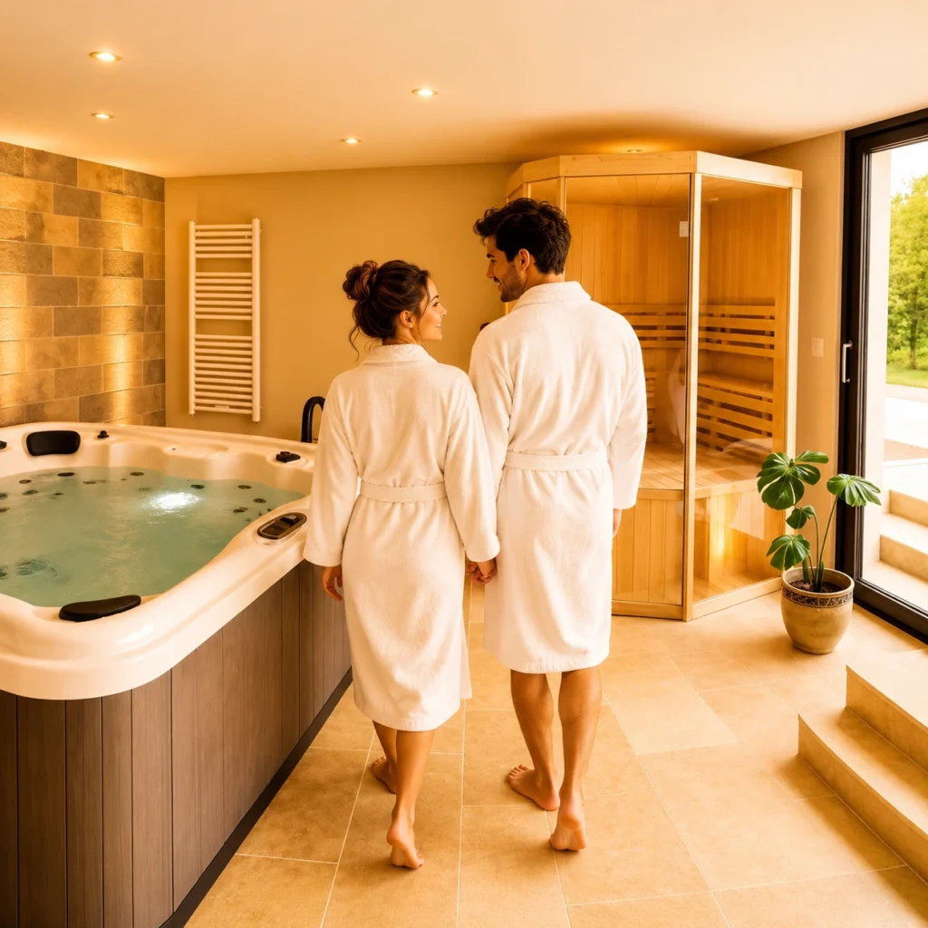 Romantisches Spa